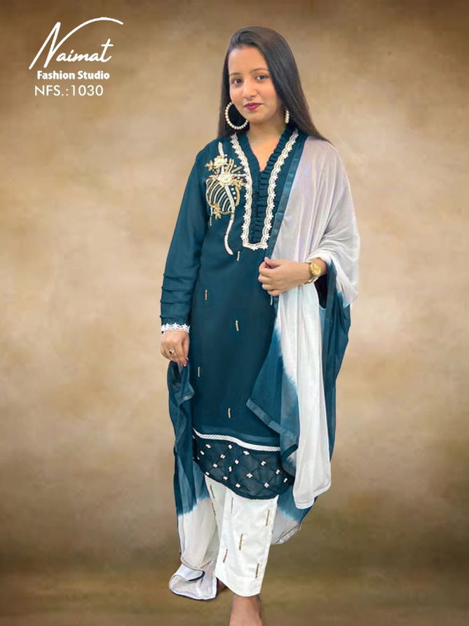 Naimat Fashion Studio 1030 Georgette New Exclusive Wear Ready Made Collection